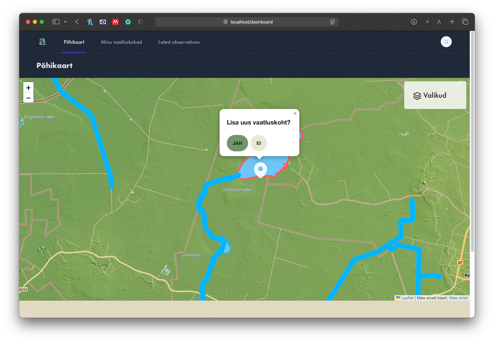 Water Body Observation App 2