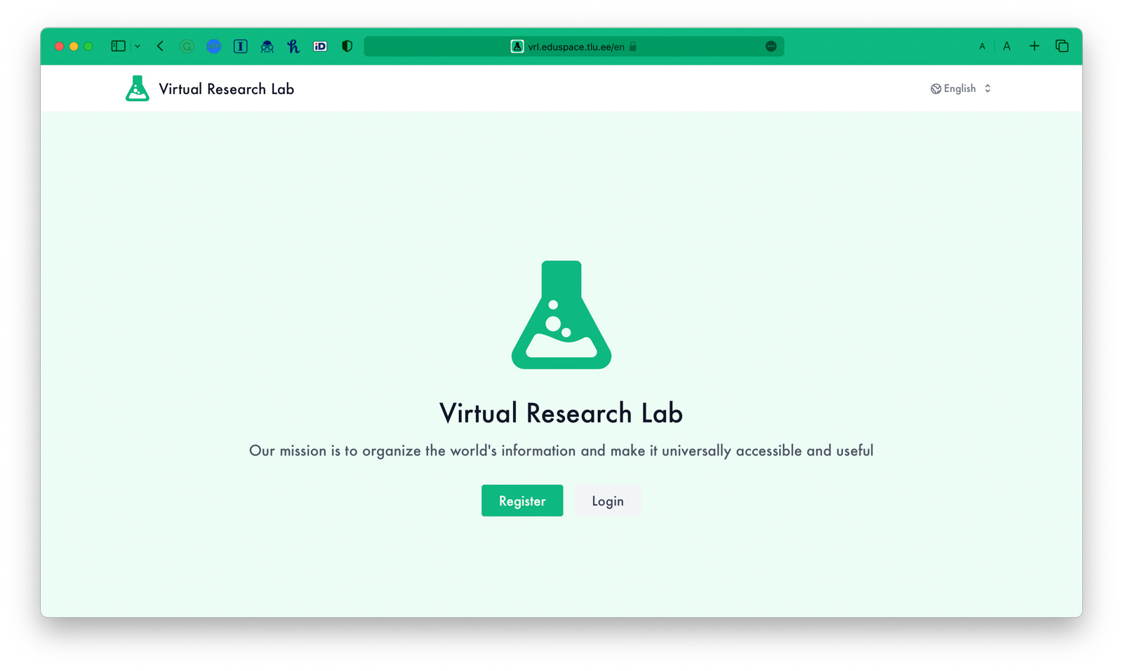 Virtual Research Lab 1